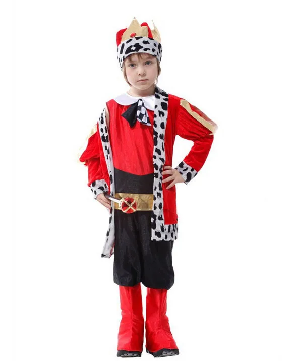 Маленькие красивые королевские костюмы для мальчиков, вечерние карнавальные костюмы на Хэллоуин, вечерние костюмы для выступлений