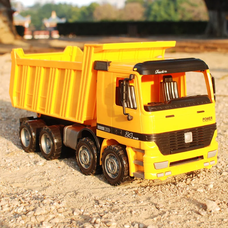 Brinquedos do Carro Máquinas de Grande Porte para Caçoa o Presente com Caixa Criativo Crianças Emulational Inercial Caminhão Móvel 2019 1: 64 6 Caminhão Brinquedos Do Carro Móvel Caminhão Máquinas