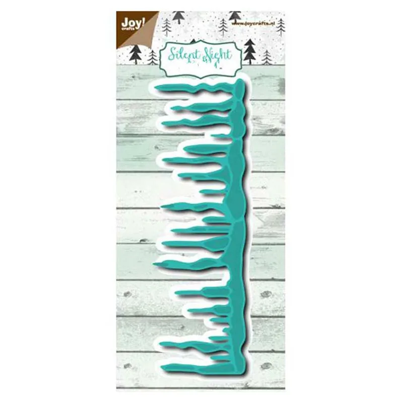 

Naifumodo Border Metal Cutting Dies New 2019 for Icicle Craft Dies Scrapbooking Winter Die Cut Album Stencil Card Making Decor