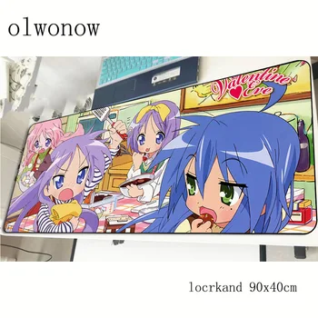 

Lucky Star mouse pad Boy Gift 900x400x2mm mousepads gaming mousepad gamer Personality mouse pads keyboard pc pad