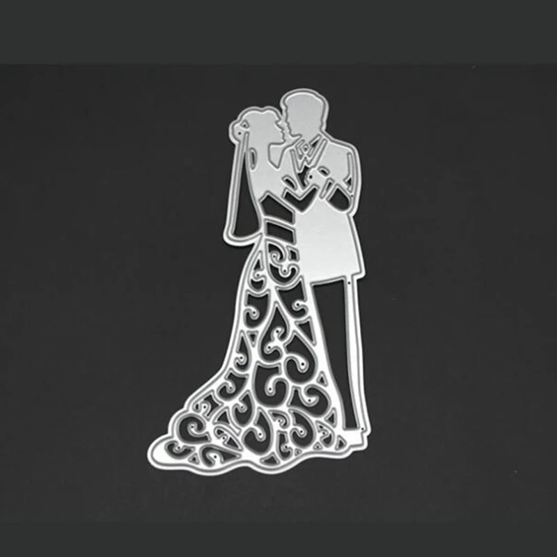 

YLCD370 Wedding Metal Cutting Dies For Scrapbooking Stencils DIY Album Cards Decoration Embossing Folder Die Cuts Template Mold