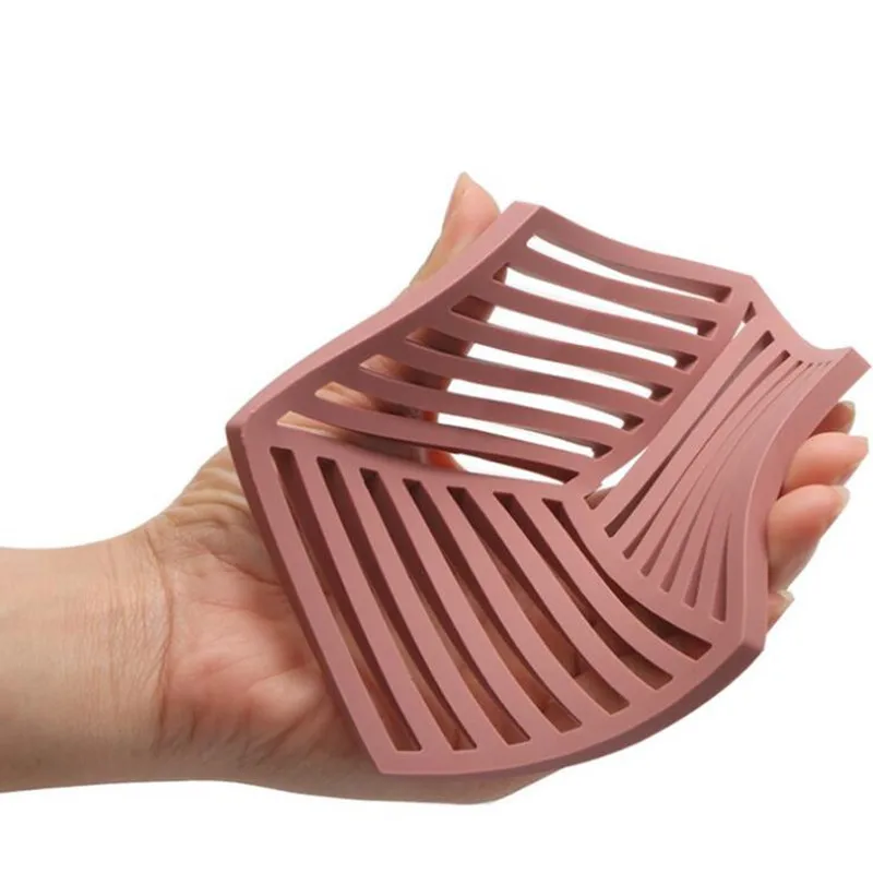 

Hollow PVC Coasters Cup Bowl Pad Mat Potholder Coffee Tea Cup Mats Hexagon Drink Coasters Placemats Hot Mat Drink Stand 1pc