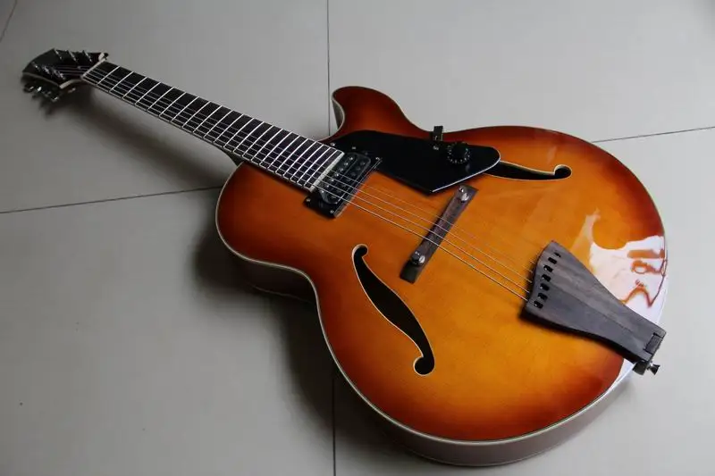 

New Arrival Custom 7 String electric guitar top quality in sunburst 111001