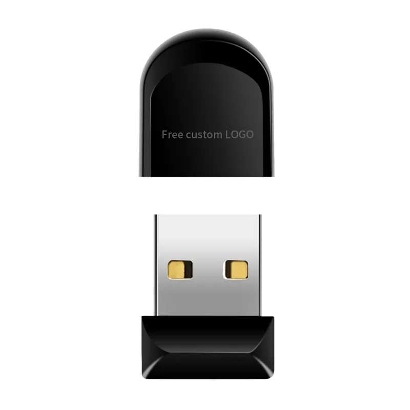 USB Stick 32gb USB 2.0 memory stick plastic 128gb 64gb 16gb 8gb 4gb Small pen drive lovely Black disk creative Free custom LOGO