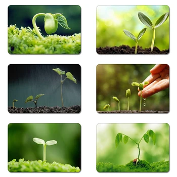 

Green Sprouts Cool Designs Nature Rubber Table Mouse Pad Laptop Computer Enclosure Mousepad Mat
