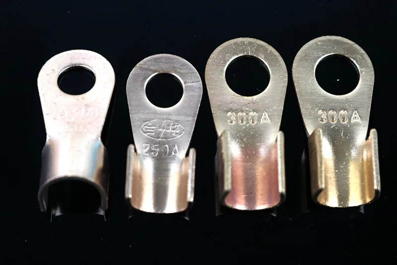 10pcs/lot 250A Battery Cable Connector Circular Splice Crimp Ring