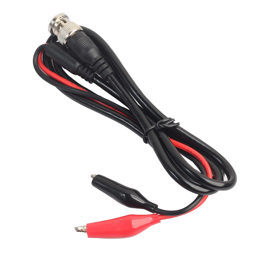 LIXF P1011 BNC Q9 Male Double Dot Crocodile Oscilloscope Lead Test