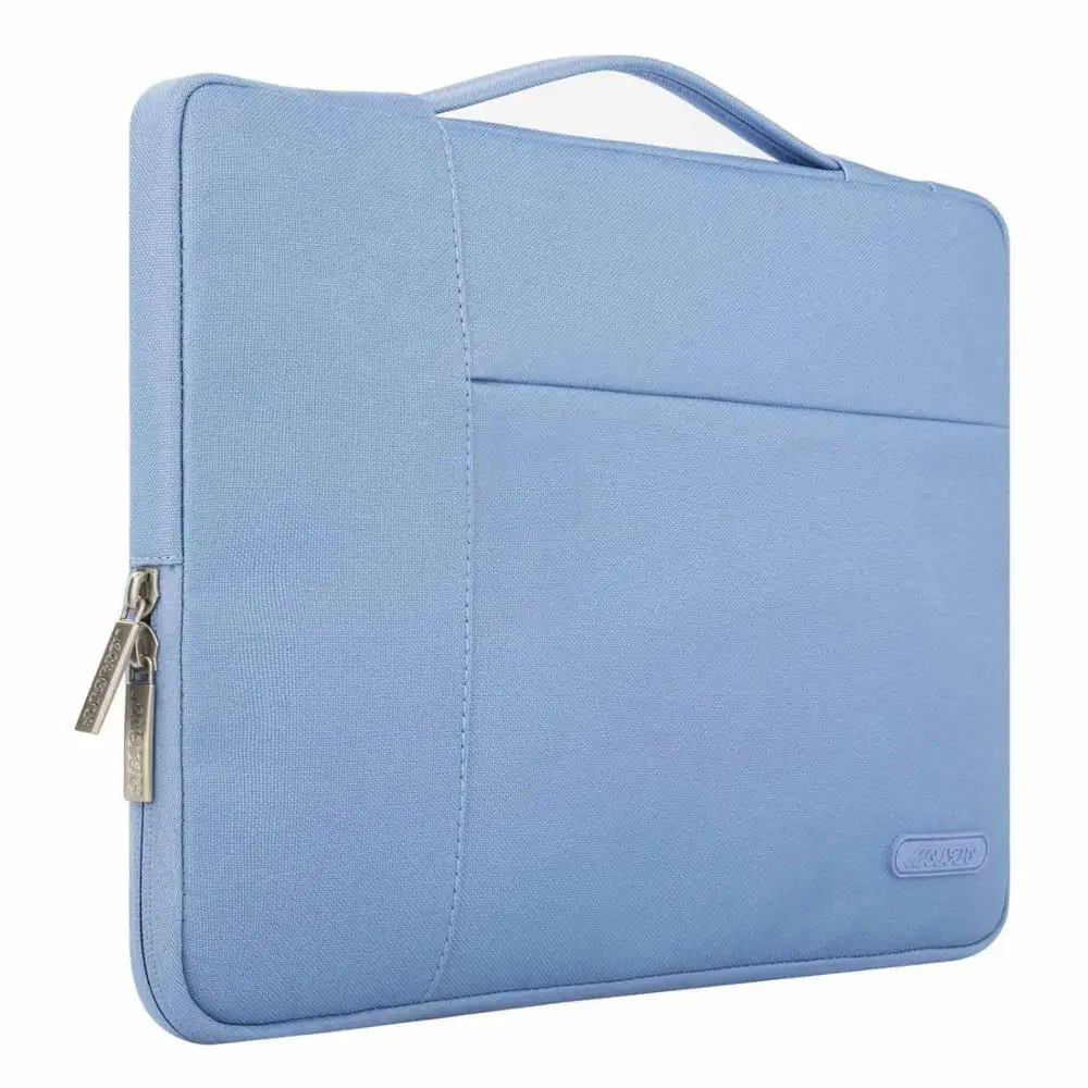 MOSISO 11, 12, 13, 14, 15 дюймов, сумка для ноутбука, водонепроницаемая, для мужчин, женщин, чехол для ноутбука, для, Macbook Pro 13,3, 15,6, компьютер Ba - Цвет: Serenity Blue