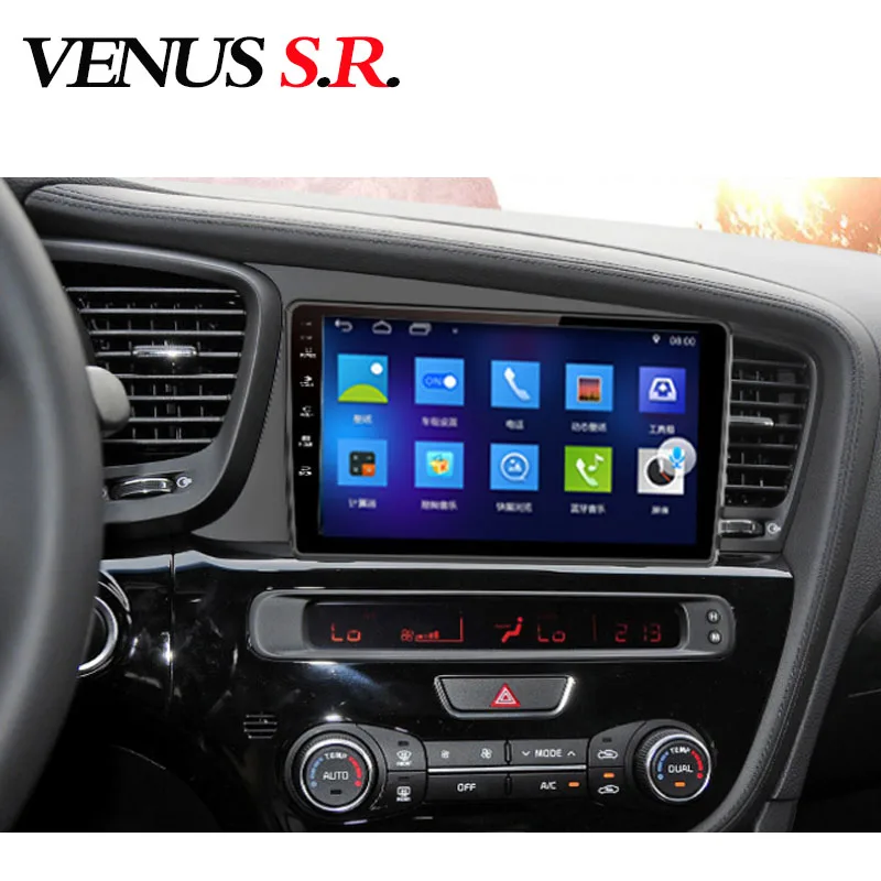 Top VenusSR Android 8.1 2.5D car dvd for KIA optima K5 radio 2011-2015  multimedia headunit GPS gps navigation 4