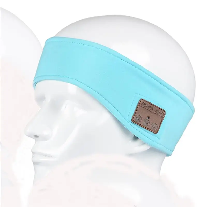 

Bluetooth Headband with Wireless Headphone Headset Earphone Stereo Speakers Mic Hands Free