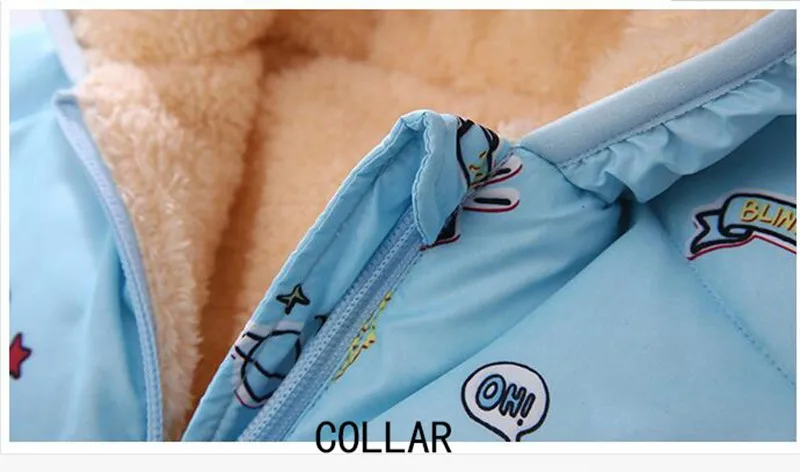 CROAL CHERIE Winter Jacket For Girls Fleece Velvet Kids Boys Girls Coat Outerwear Overalls For Children Warm Baby Clothing  (9)