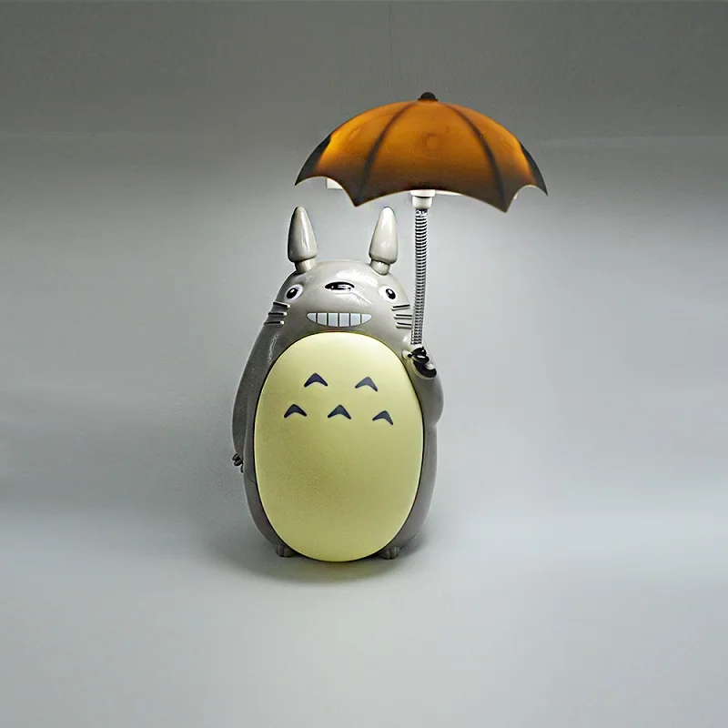  Kawaii Cartoon Totoro Lamp 3 Choice Rechargeable Table Lamp Led Night Light Reading for Kids Gift H - 32866159982