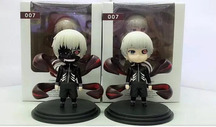 

Tokyo Ghoul Action Figure Kaneki Ken PVC Toys100MM Cute Ver. Anime Tokyo Ghoul Collectible Model Toy Tokyo Ghoul Toy 2pcs/set