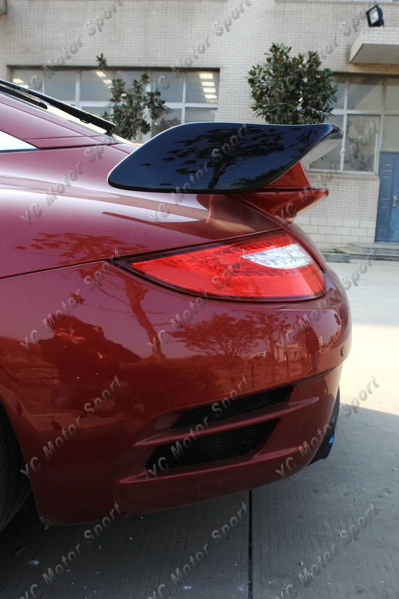 2004-2012 Porsche 911 997 Carrera  GT2M-Style Rear Spoiler Wing with Deck Lid CF (31)