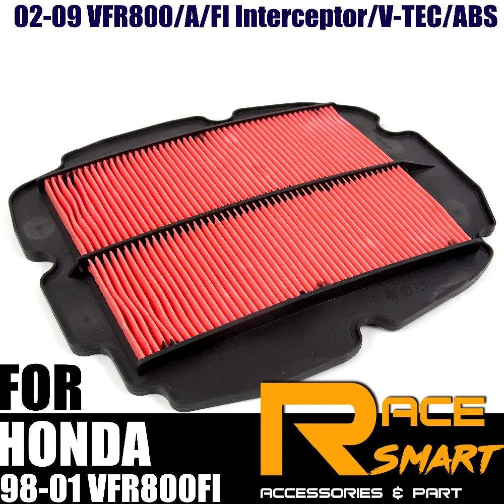 Воздушный фильтр сменный для HONDA 2002 2009 VFR800/A/fi захватчик/V TEC/ABS воздушный