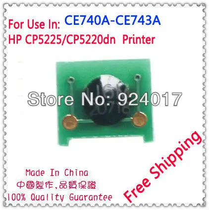 

For Impressora HP Color LaserJet Pro CP5225 CP5220 CP5225n CP522n CP5225DN CP5220DN Printer Toner Chip,For HP CP 5220 5225 Toner