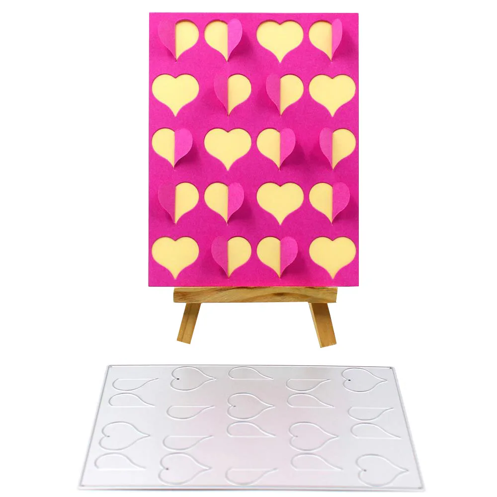 

YPP CRAFT Heart Frame Metal Cutting Dies Stencils for DIY Scrapbooking/photo album Decorative Embossing DIY Paper Cards