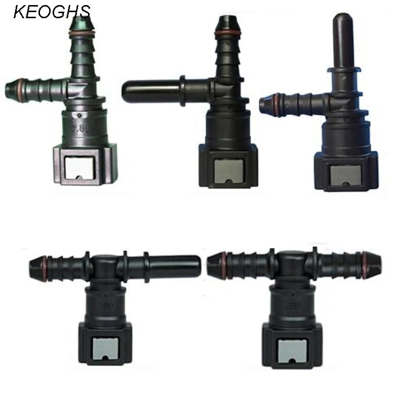 5 шт. автомобильный топливный соединитель для труб 6 8 мм 7 89 ID6|connector for car|connector male