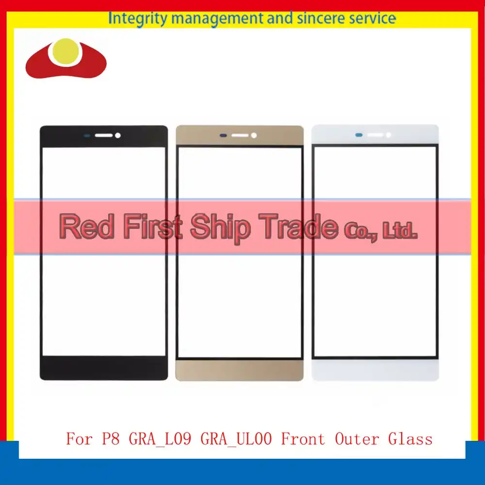Для huawei P8 Lite ALE L04 L21 TL00 L23 CL00/P8 2017 PRA LX3 ЖК дисплей Передняя Внешний Стекло объектив