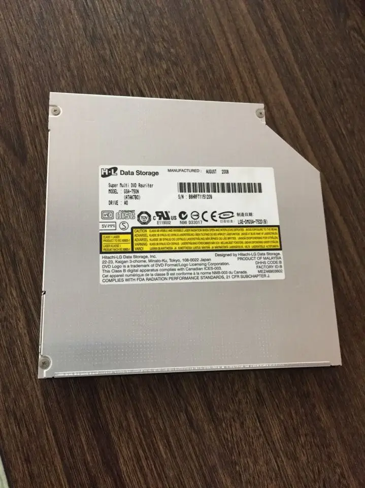 Привод для ноутбука DELL M4040 N4050 N5010 N5110 встроенный DVD привод с гравировкой|optical drive|dvd