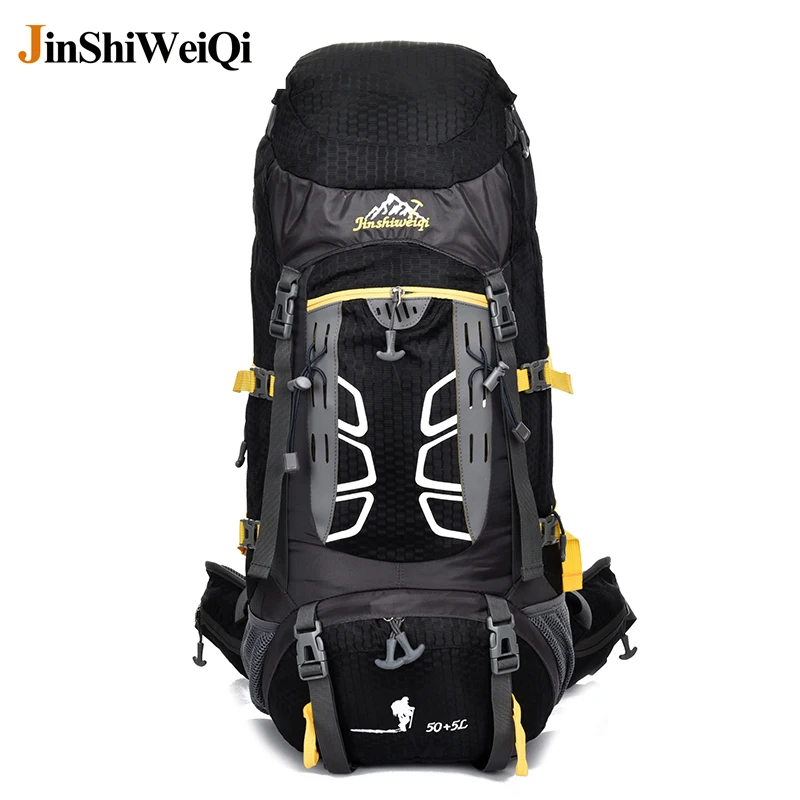 

50 L Professional Outdoor Backpack Cambing Climbing Hiking Backpack Professional External Frame Travel Hike Sports Bag Rucksack