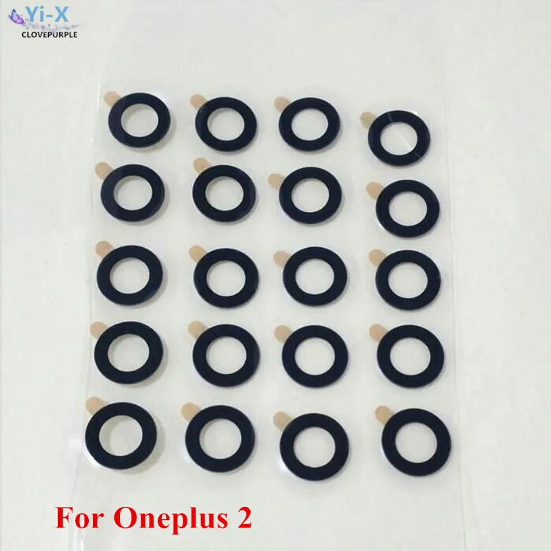 10PCS/Lot Rear Back Camera Glass Lens For Oneplus 2 One