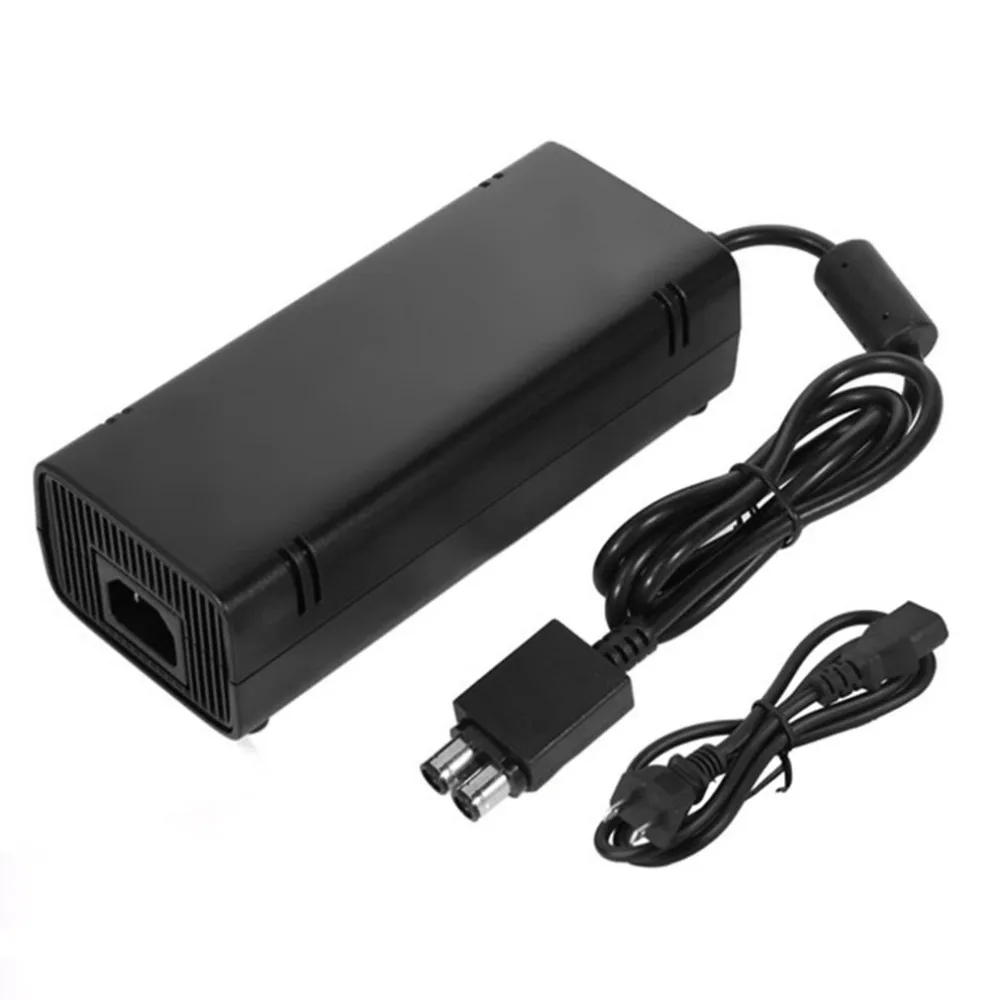 

Mini Sealed AC Brick Adapter Power Supply for Xbox 360 Slim With Charger Cable 135W Universal 110-220V Wide Voltage Low Noise