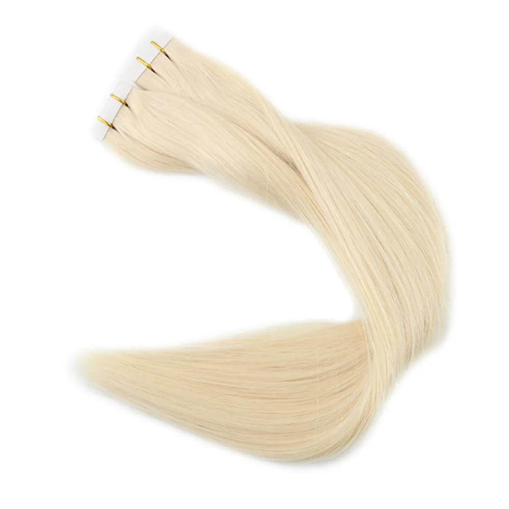Buy Full Shine Tape In Remy Hair Extensions Pure Color
