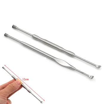 

1PCS Earpick Stainless Steel Earpick Wax Remover Curette Cleaner Health Care Tool Ear Toiletry Kits
