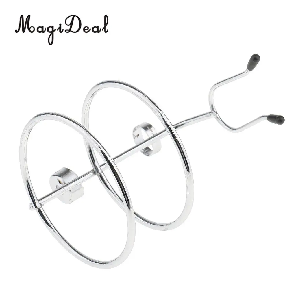 Premium Quality Wood Shaving Brush Metal Stand Holder Set for Men Barber Salon Bathroom