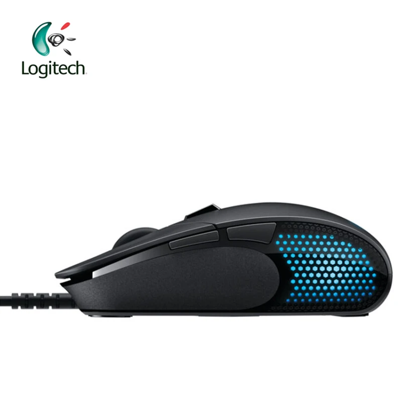 Проводная игровая мышь logitech G302 с подсветкой, светильник для ПК, Windows 10/8/7 4000 dpi, USB интерфейс, поддержка офисной проверки