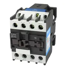 660 V 40A 3 фазы 3 P нет контактор переменного тока DIN рейка крепление 36 V Катушка CJX2-2510