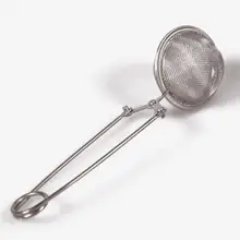 Высокое качество Чай заварки Нержавеющая сталь Чай горшок Infuser Сфера сетки Чай фильтр Ёмкости для заварки lx1444