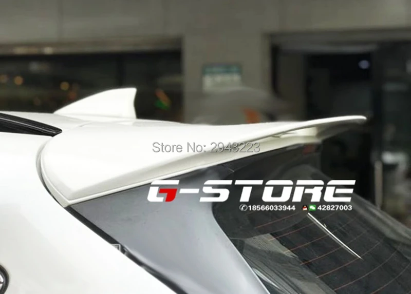 

Auto ABS Plastic Unpainted Color Rear Roof Trunk Wing Boot Roof Spoiler For Mazda CX-5 CX5 2017 2018