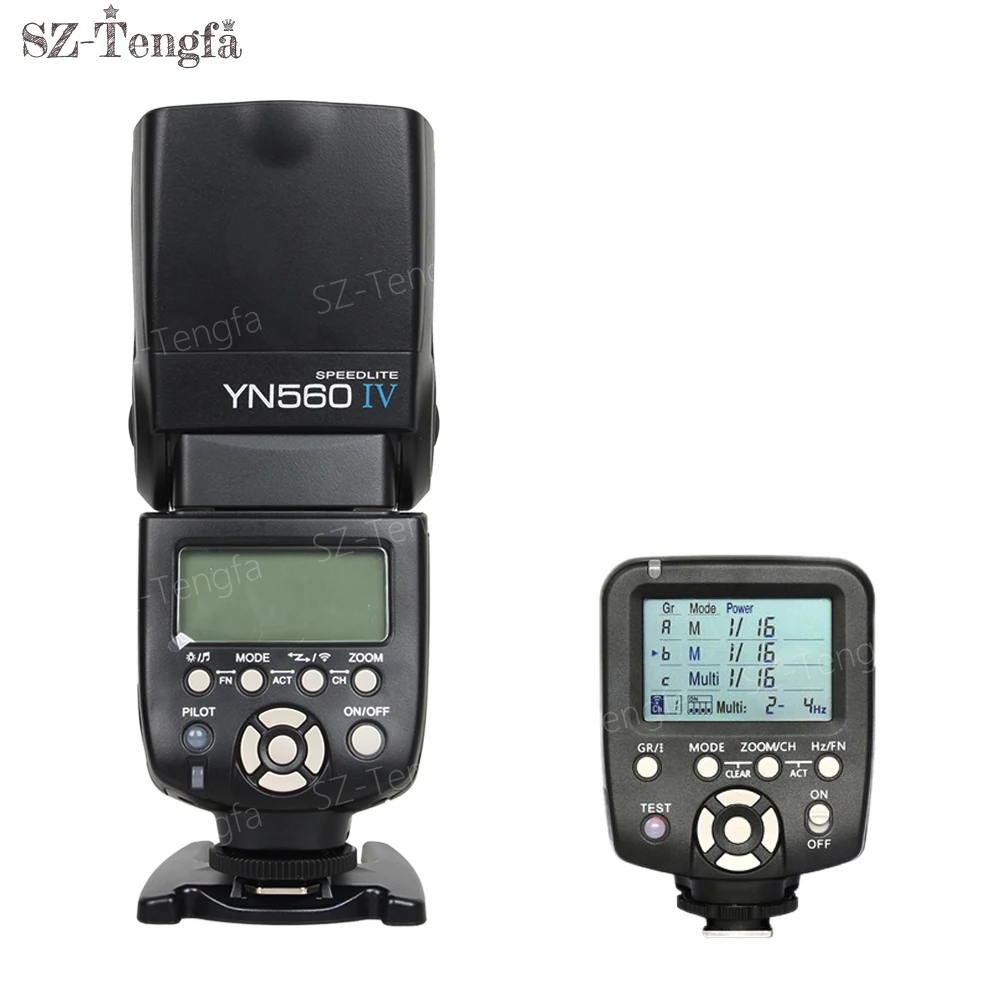 YongnuoYN560 IV YN 560 IV Flash Speedlite and YN560TX LCD Wireless