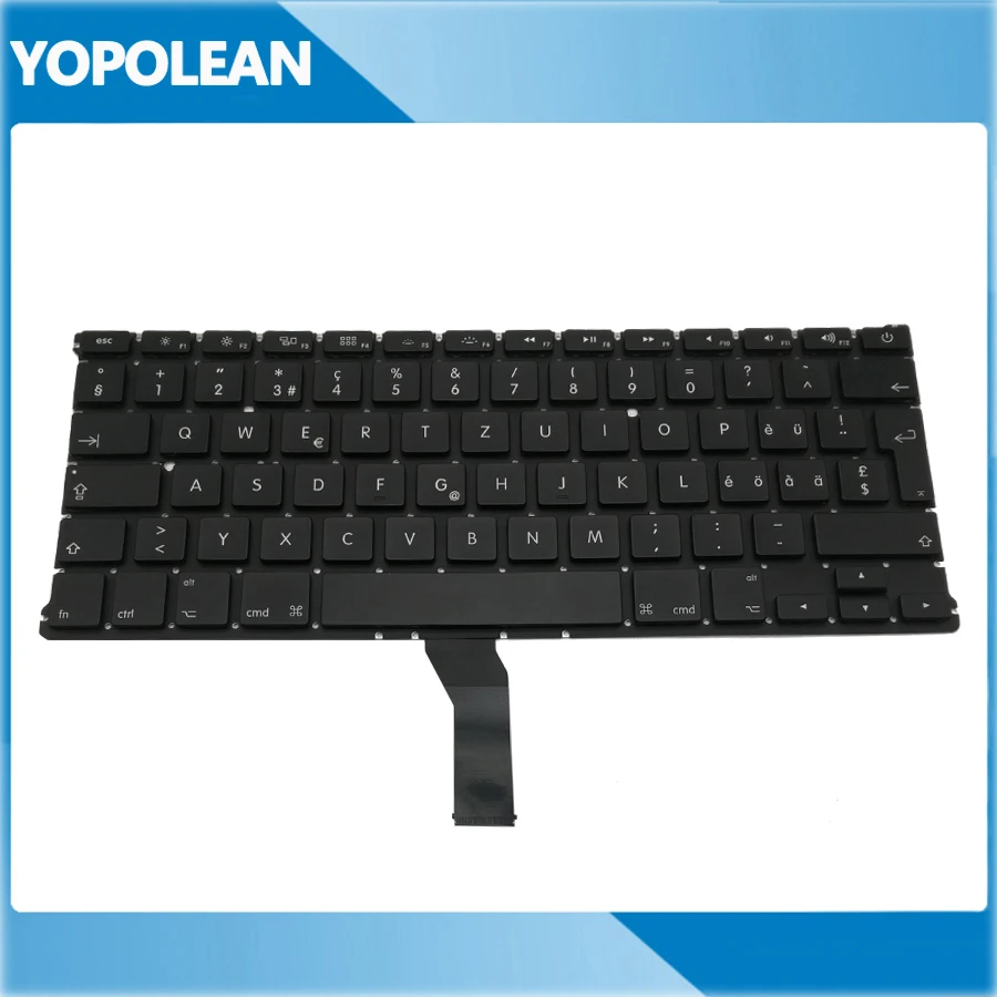 5 шт./лот новая швейцарская клавиатура для Macbook Air 13 &quotA1369 A1466 2011 2012 2013 2014 2015 2017 |
