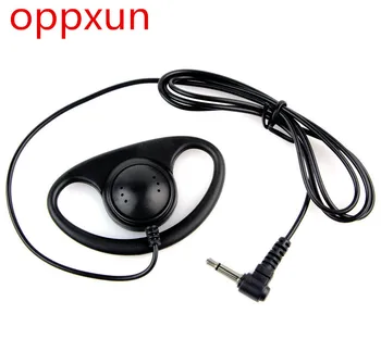 

10PCS 1-Pin 3.5mm Jack D-Shape Listen Only Soft Rubber Earpiece for Motorola Radio J09