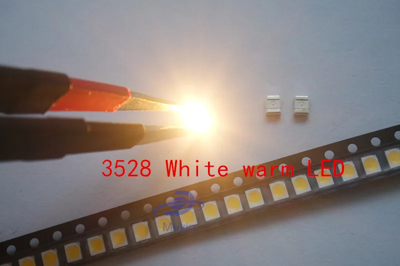 100 Pezzi LED SMD 3528 Bianchi - Ideali Per Circuiti PCB, Cruscotti Auto E Progetti DIY - Foto 7