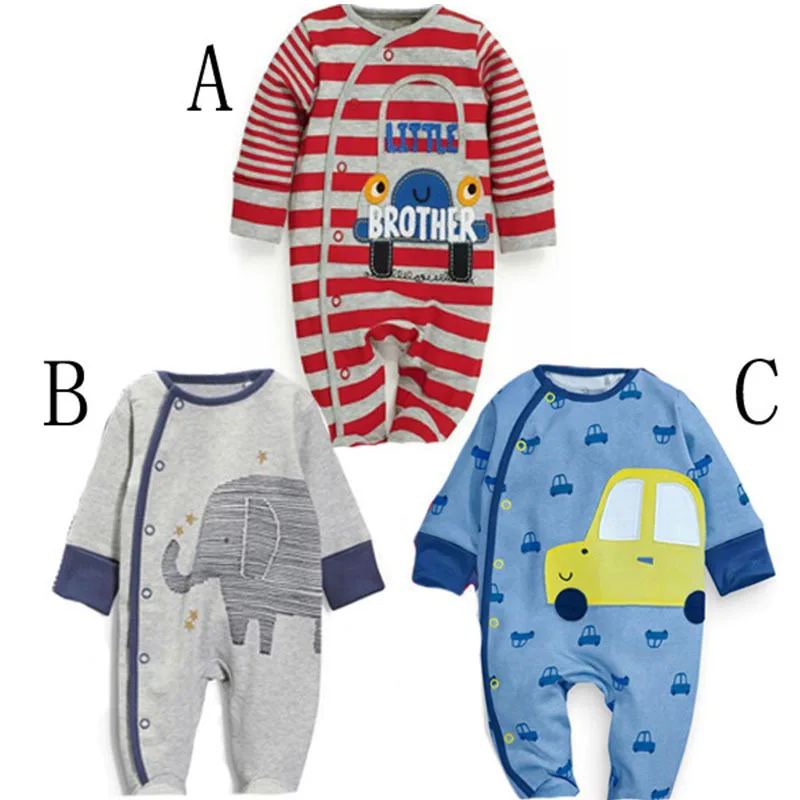 Baby Rompers Winter Onepieces Baby Clothing Baby Boy Rompers Cartoon
