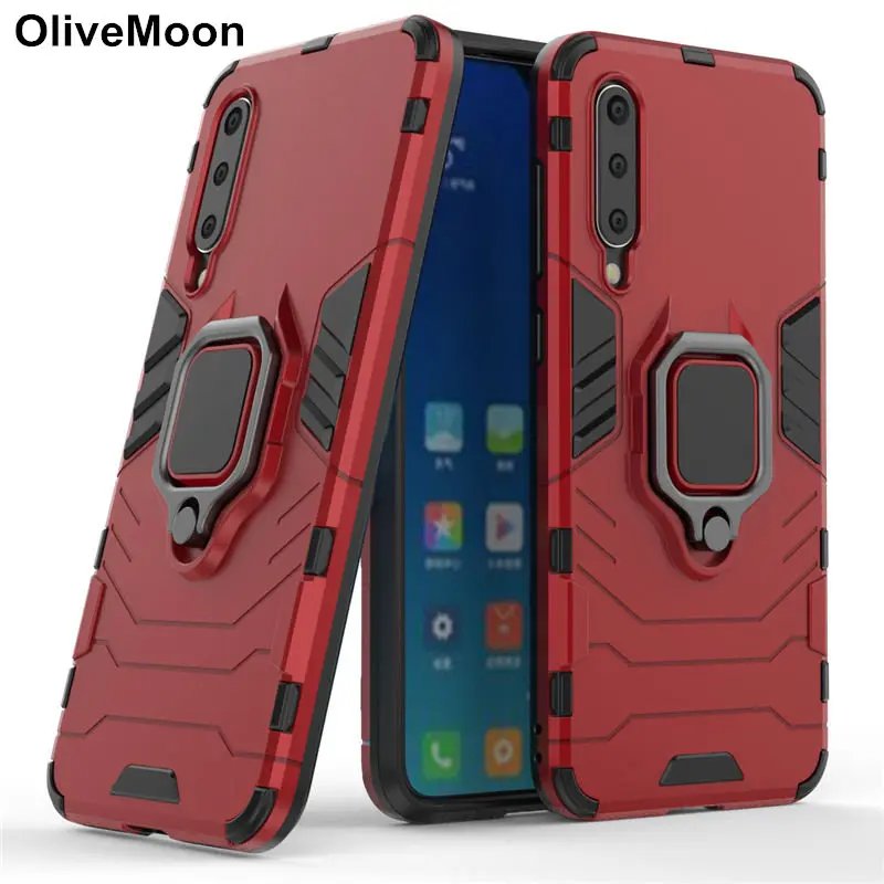 

Shockproof Ring Holder Phone Case For Xiaomi Mi 9 9SE 5X 6X 8 8SE MAX2 MAX3 MIX2 Mi Play Redmi 7 7A 6 6Pro Note 5 6 5Plus K20
