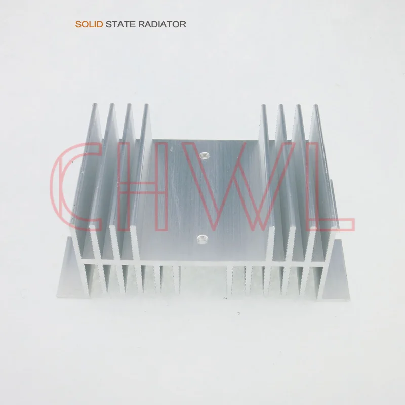 

1pc AW-70W Single Phase Solid State Relay Aluminum Heat Sink Dissipation Radiator WHITE Newest