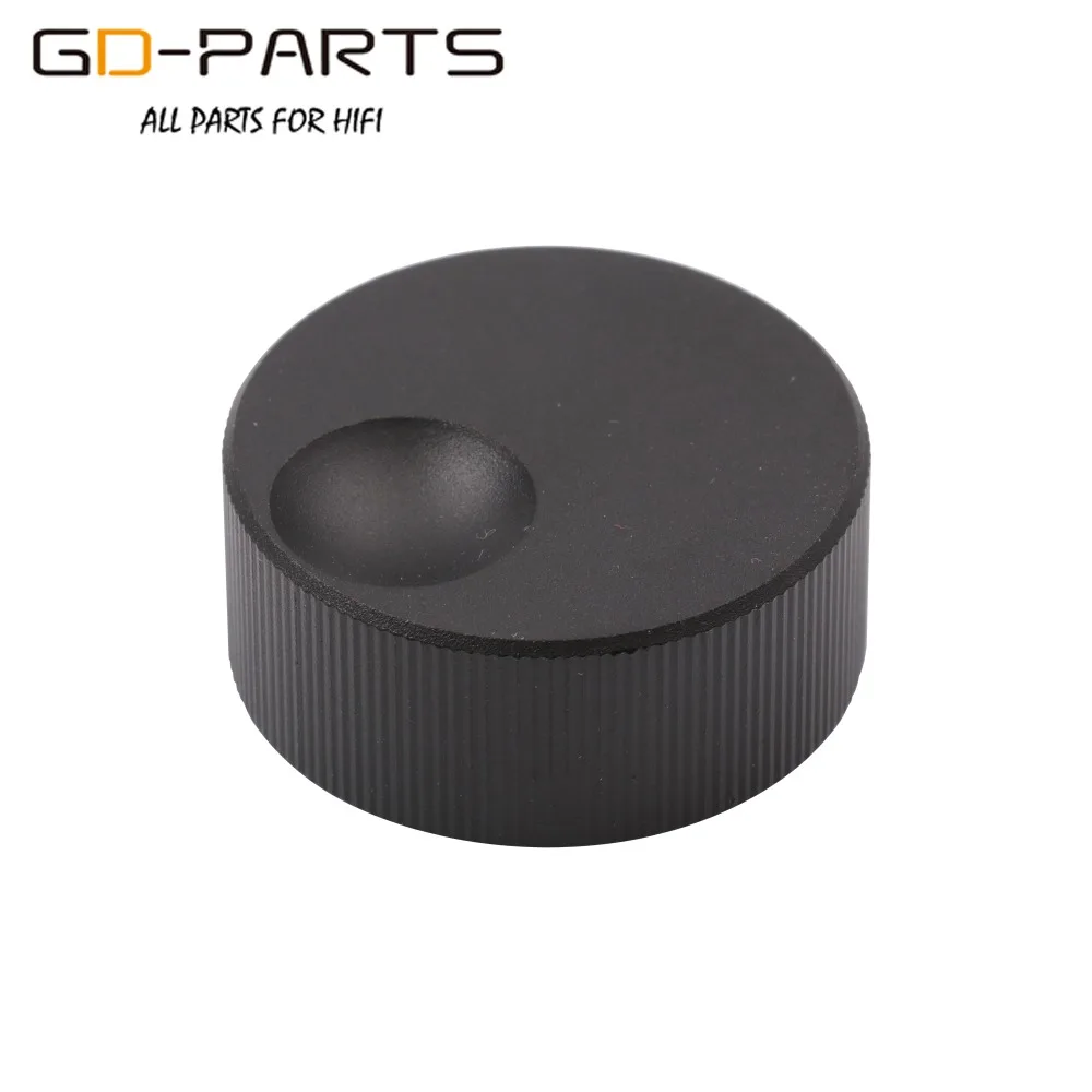 20 PCS Aluminum Knob 30*17mm Cap Rotary Switch CD Player Volume Pointer Hole 6mm