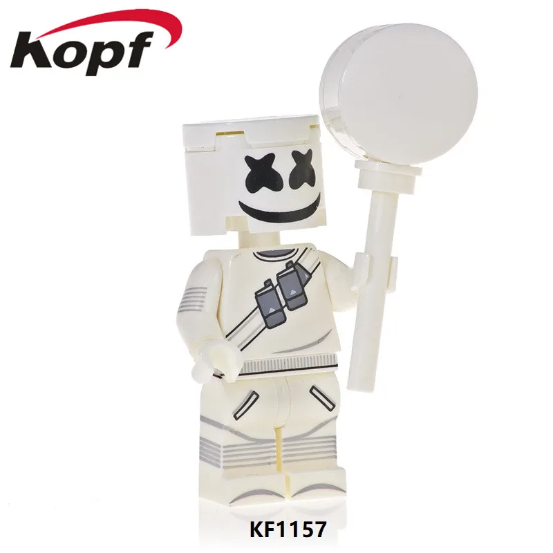 

KF1157 Single Sale Famous Singer Dancer Searies DJ Bricks Sally Quico Figures Model Building Blocks Learning Toys For Kids