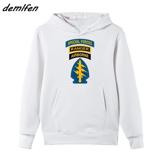 army ranger moletom com capuz