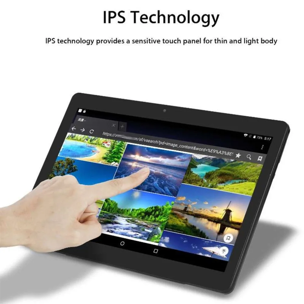

10.1" Tablet 10.1 Inch Screen Android 6.0 4GB + 64GB Octa Core Dual Camera Wifi Phablet WiFi Bluetooth Tablet PC