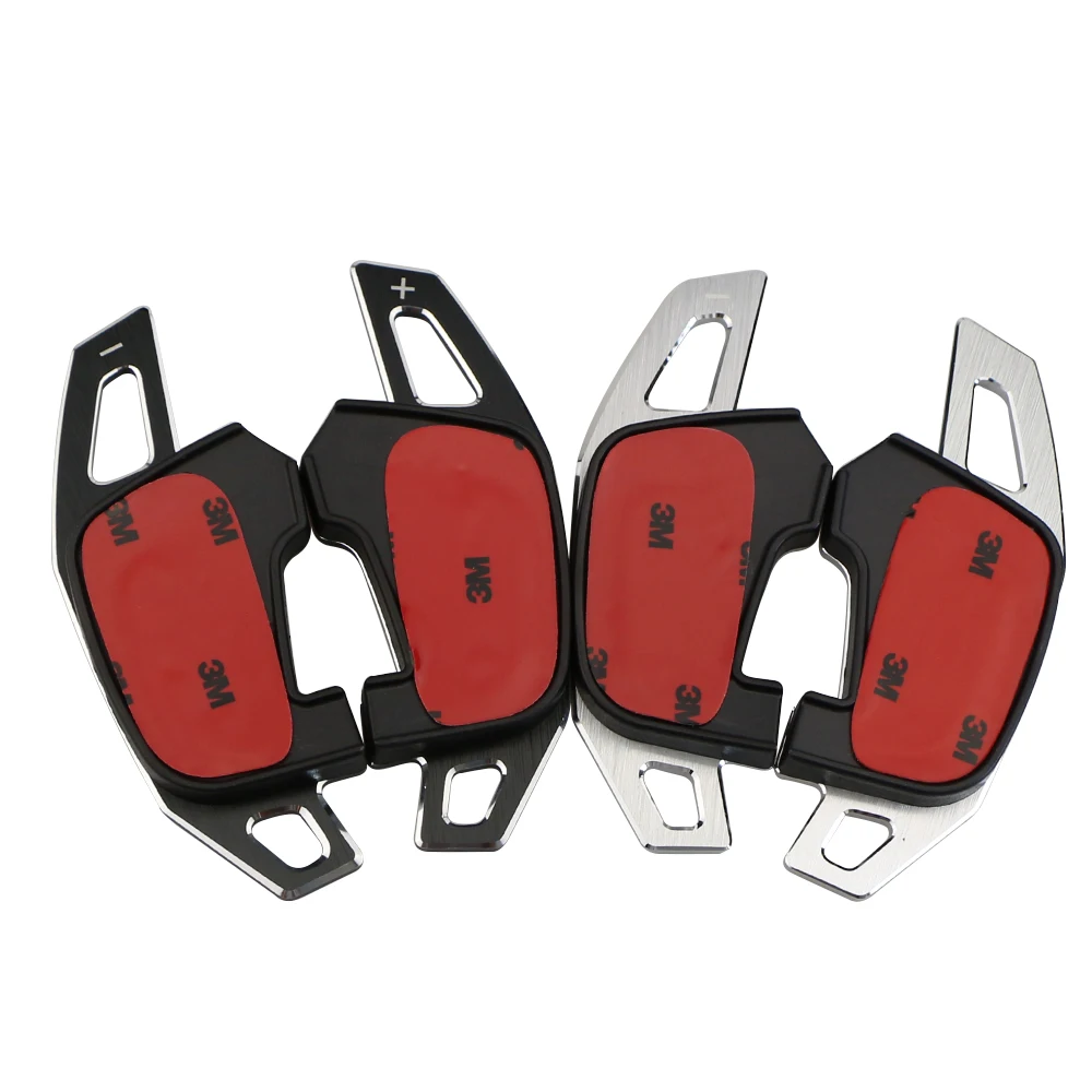 

Jameo Auto Aluminum Car Interior Steering Wheel Paddle Shift Extension Sticker for Volkswagen VW Golf MK7 GTI GTD R GTE Parts