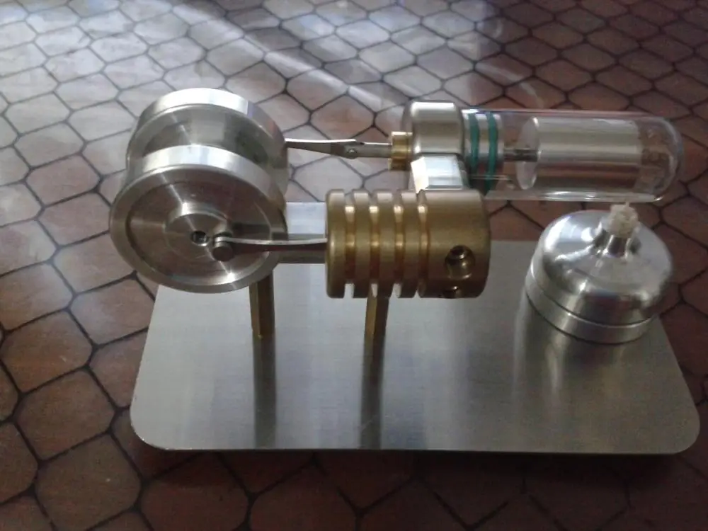 

Hot Air Stirling Engine Education Toy Electricity Power Generator TC (TC006)