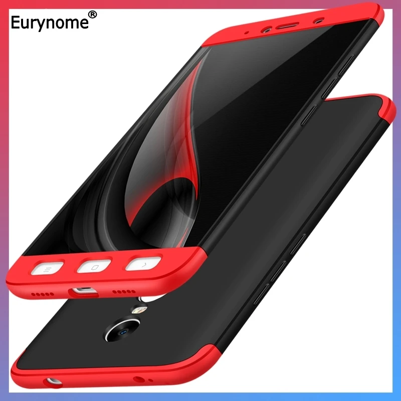 

Case for Xiaomi Redmi NOTE 4 Case 360 Full Protection Shockproof 3 in 1 Slim Hard PC Matte Case for Xiaomi Redmi NOTE 4X Cover