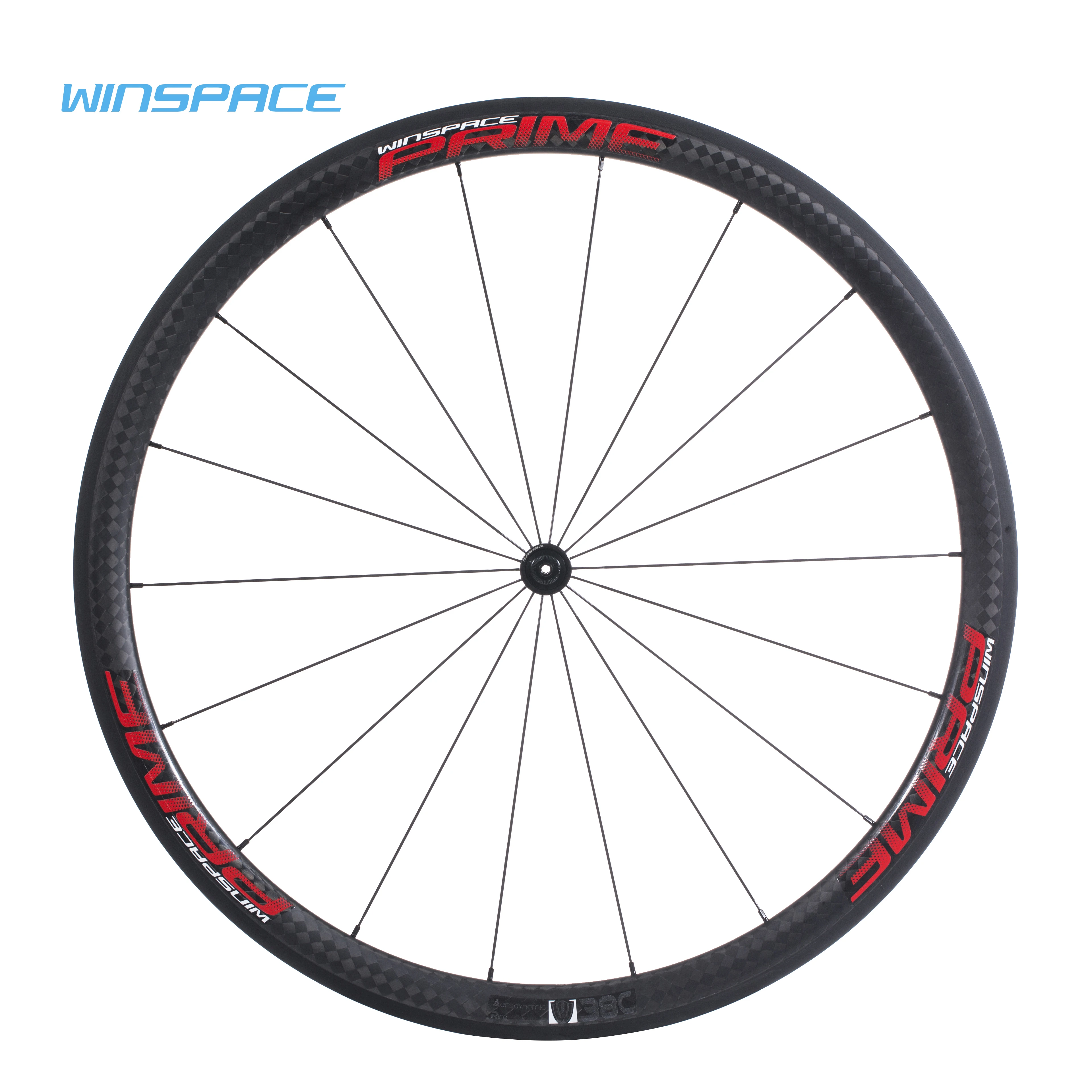 

2019 new WinspaceT800 UD carbon fiber 700C 50mm depth rim racing bike wheelset Quick Release bicycle Spoke Stanless Sapim CX-RAY