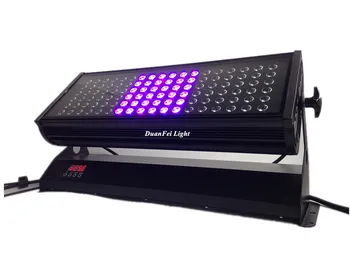 

4 pieces 108x3w rgb 3in1 led city color wall washer light ip65 city wash light